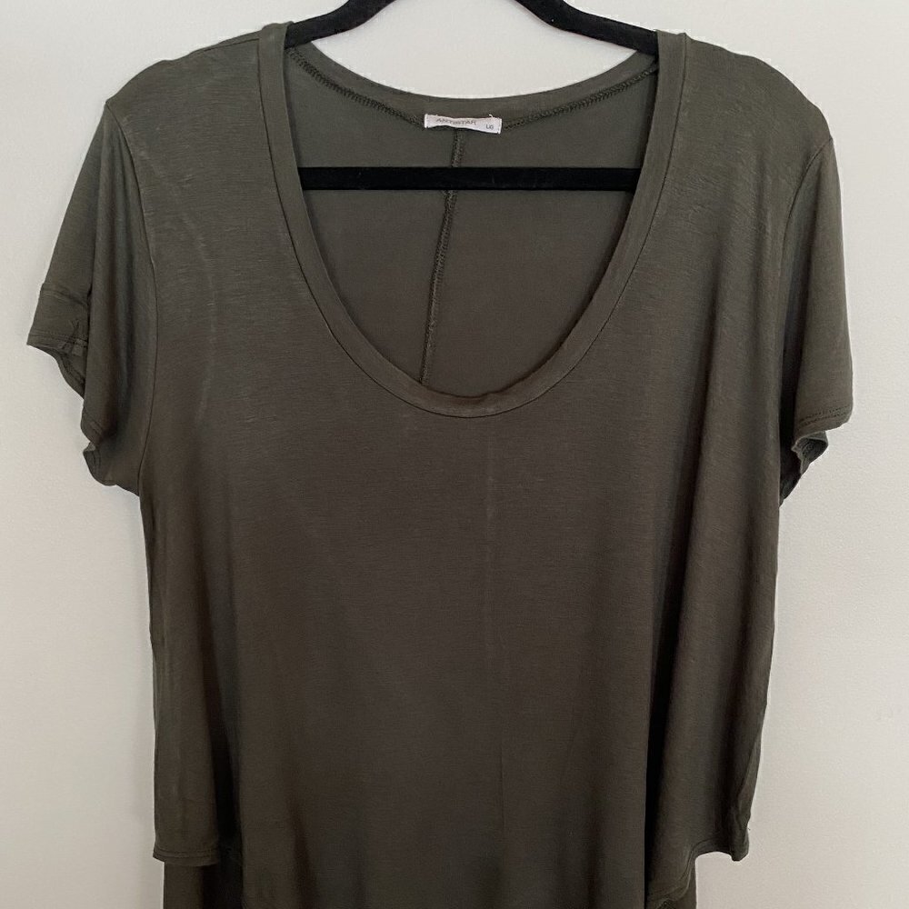 Antistar Women's Green Top Size L - 100 % Rayon